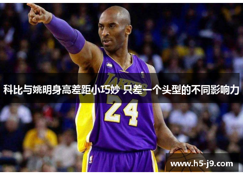 科比与姚明身高差距小巧妙 只差一个头型的不同影响力