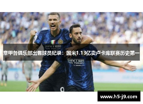 意甲各俱乐部出售球员纪录：国米1.13亿卖卢卡库联赛历史第一