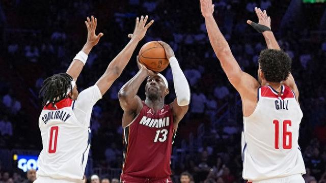 九游会网页版-阿德巴约破纪录,奇才主帅:第四节不像真正的篮球比赛|热火|巴姆-阿德巴约|巴姆·阿德巴约|华盛顿奇才队|NBA常规赛_新浪体育_新浪新闻